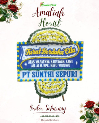 Papan Bunga Duka di Suka Jaya