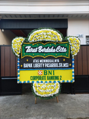 Papan Bunga Duka di Suka Jaya