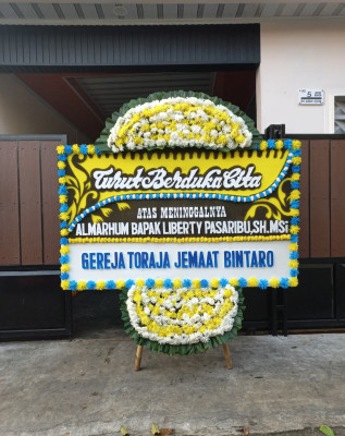 Papan Bunga Duka di Suka Jaya