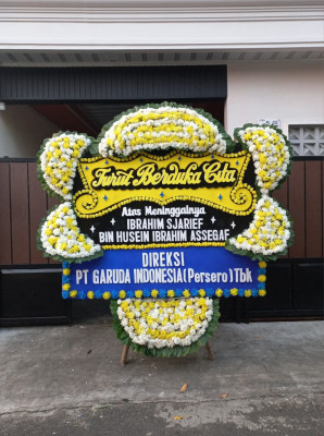 Papan Bunga Duka di Suka Jaya